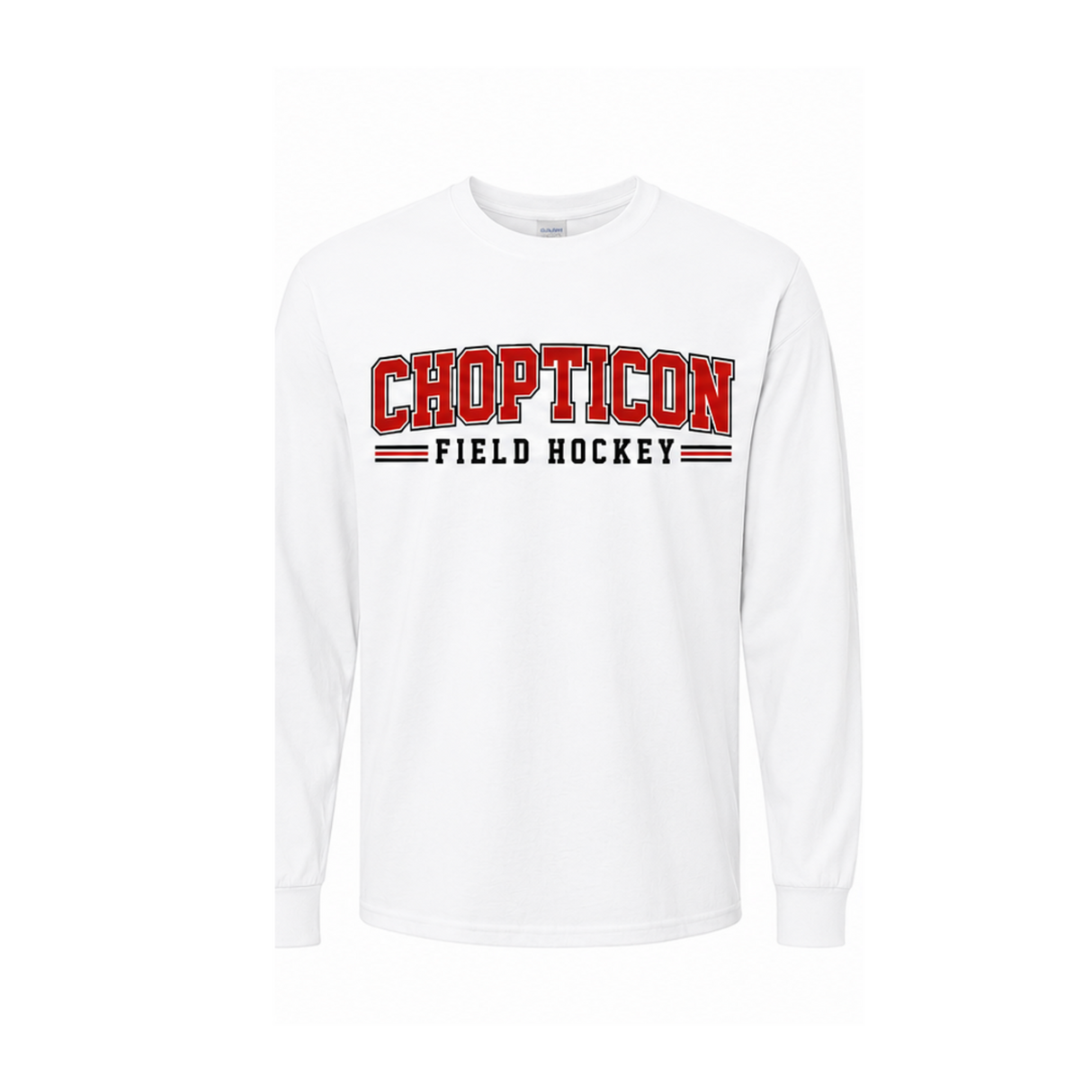 Chopticon Field Hockey Cotton/poly  50/50 Long Sleeve Shirt