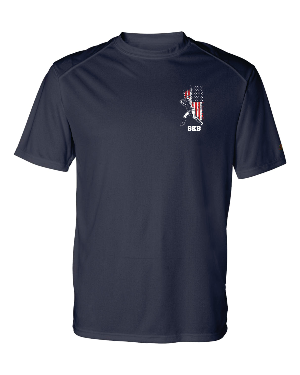 Shawn Knott Baseball Short Sleeve Badger Dri Fit T shirt FLAG