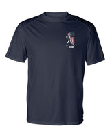 Shawn Knott Baseball Short Sleeve Badger Dri Fit T shirt FLAG