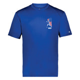 Shawn Knott Baseball Short Sleeve Badger Dri Fit T shirt FLAG