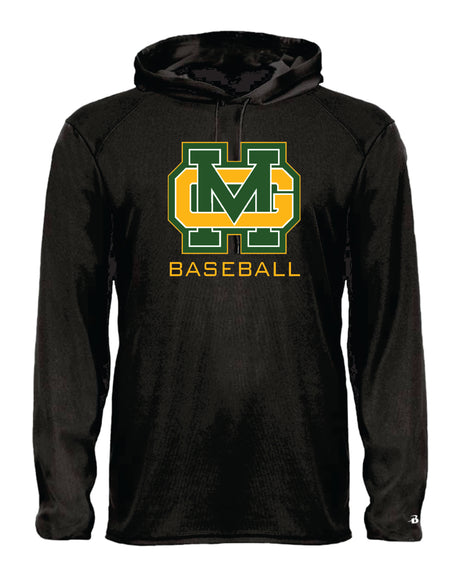 Great Mills Baseball Long Sleeve Badger  Hooded Dri Fit Shirt