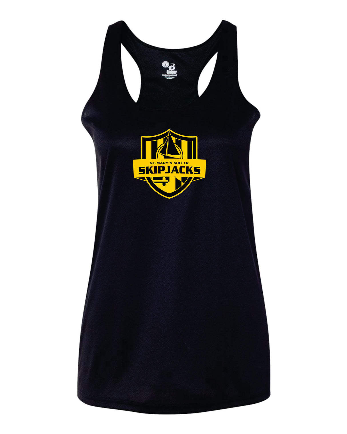 Skipjacks Badger Dri Fit Racer Back Tank WOMEN