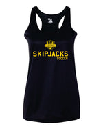 Load image into Gallery viewer, Skipjacks Badger Dri Fit Racer Back Tank WOMEN
