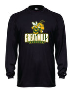 Load image into Gallery viewer, Great Mills Cross Country Long Sleeve Badger Dri Fit Shirt
