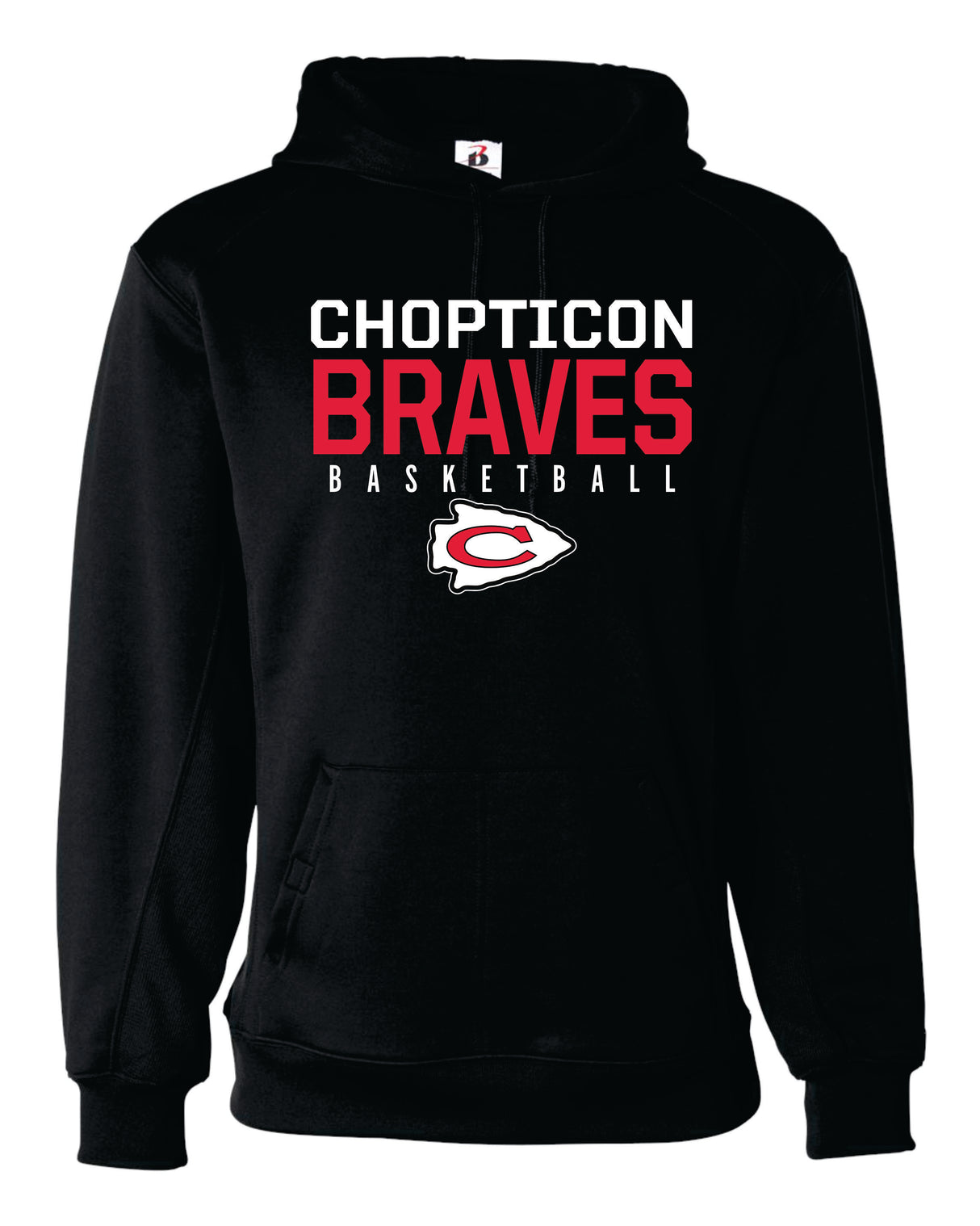 Chopticon Basketball Badger Dri-fit Hoodie