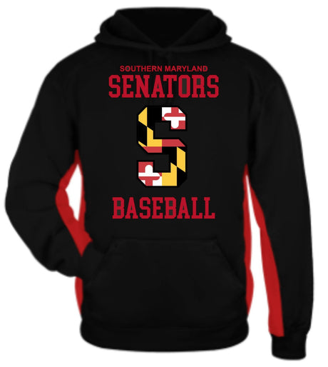 Senators Badger Dri-Fit Hoodie BIG S DESIGN