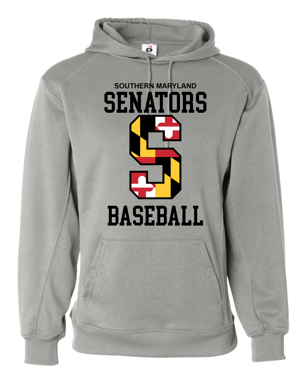 Senators Badger Dri-Fit Hoodie BIG S DESIGN