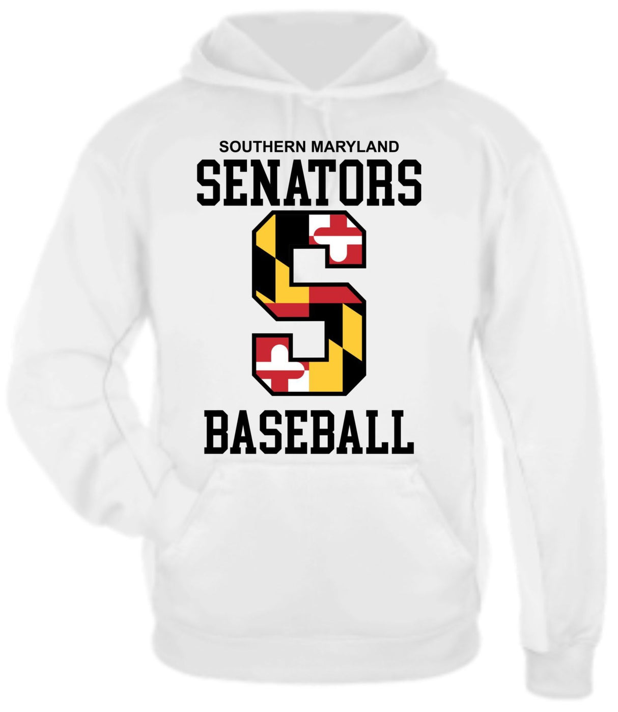 Senators Badger Dri-Fit Hoodie BIG S DESIGN