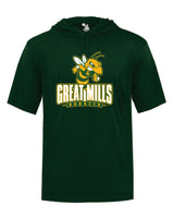 Great Mills Football Badger SS hooded shirt