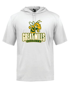 Great Mills Football Badger SS hooded shirt