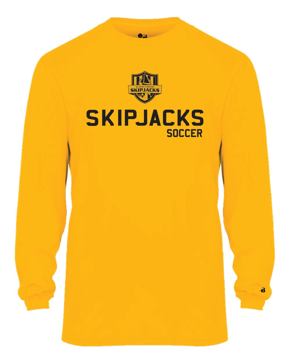 Skipjacks Long Sleeve Badger Dri Fit Shirt - Youth