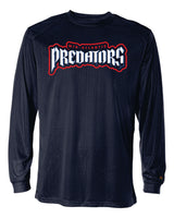 Predators Long Sleeve Badger Dri Fit Shirt