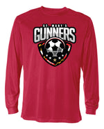 Load image into Gallery viewer, Gunners Long Sleeve Badger Dri Fit Shirt-YOUTH
