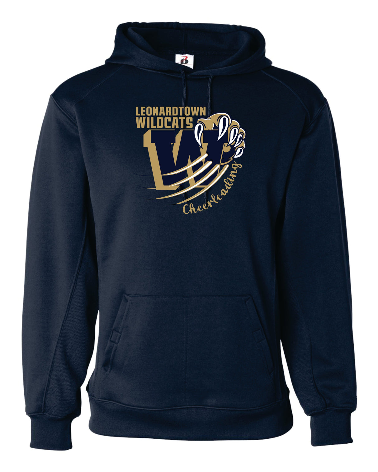 Leonardtown Wildcats Dri-fit Hoodie Youth CHEER