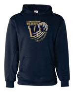 Load image into Gallery viewer, Leonardtown Wildcats Dri-fit Hoodie Youth CHEER
