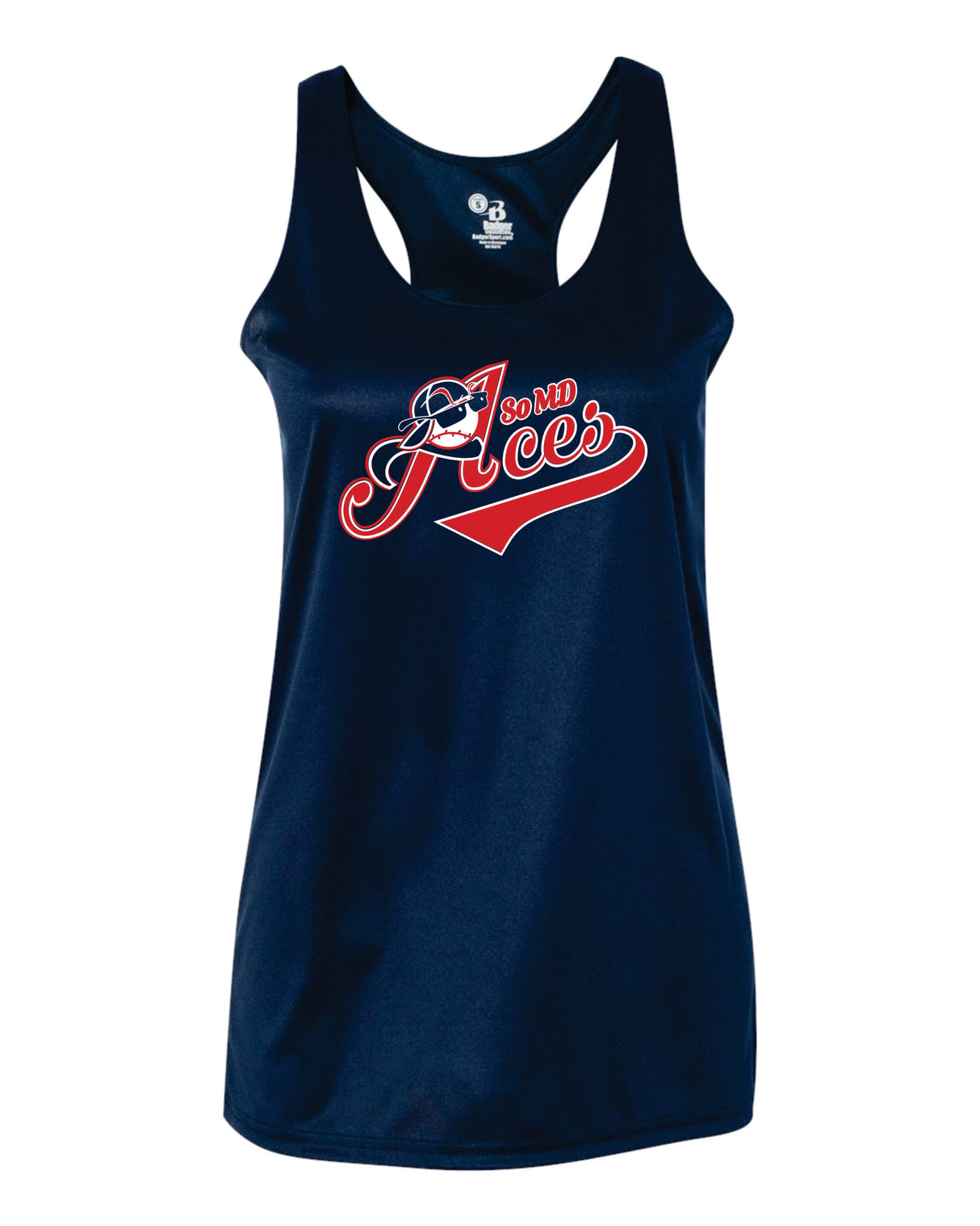 Aces Badger Dri Fit Racer Back Tank WOMEN