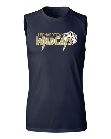 Leonardtown Wildcats Sleeveless Dri Fit - MEN