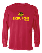 Load image into Gallery viewer, Skipjacks Long Sleeve Badger Dri Fit Shirt
