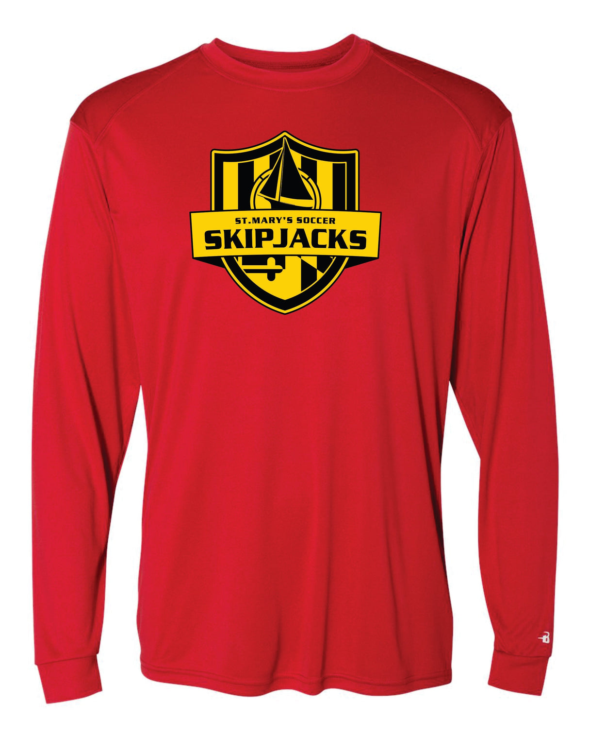 Skipjacks Long Sleeve Badger Dri Fit Shirt - Youth