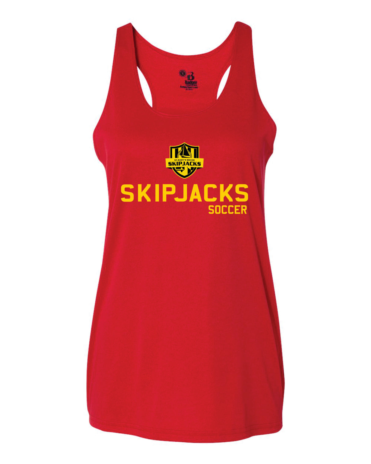 Skipjacks Badger Dri Fit Racer Back Tank WOMEN