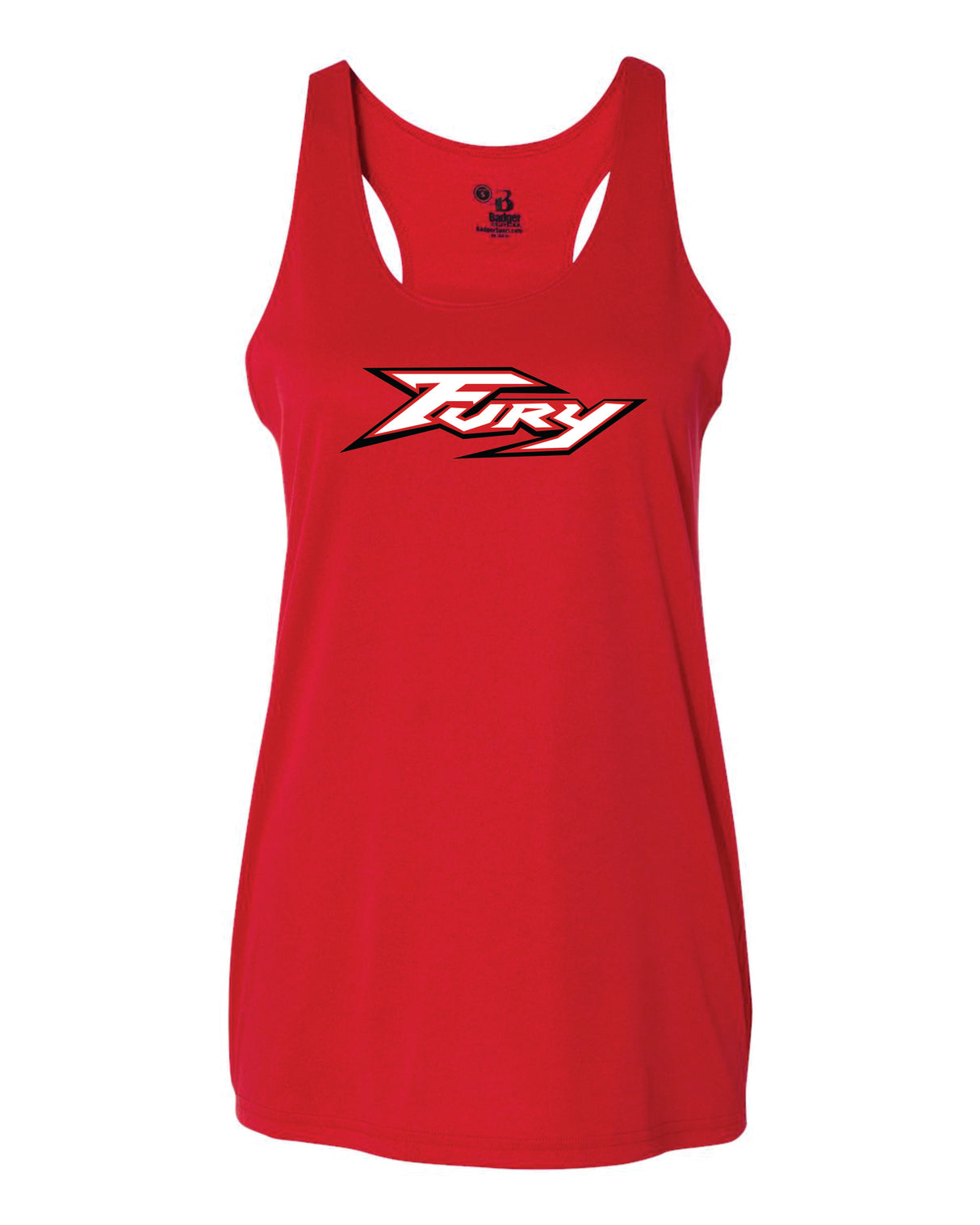 Fury Badger Dri Fit Racer Back Tank WOMEN