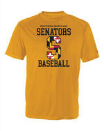 Load image into Gallery viewer, Senators Big S Logo Short Sleeve Dri-Fit Shirt
