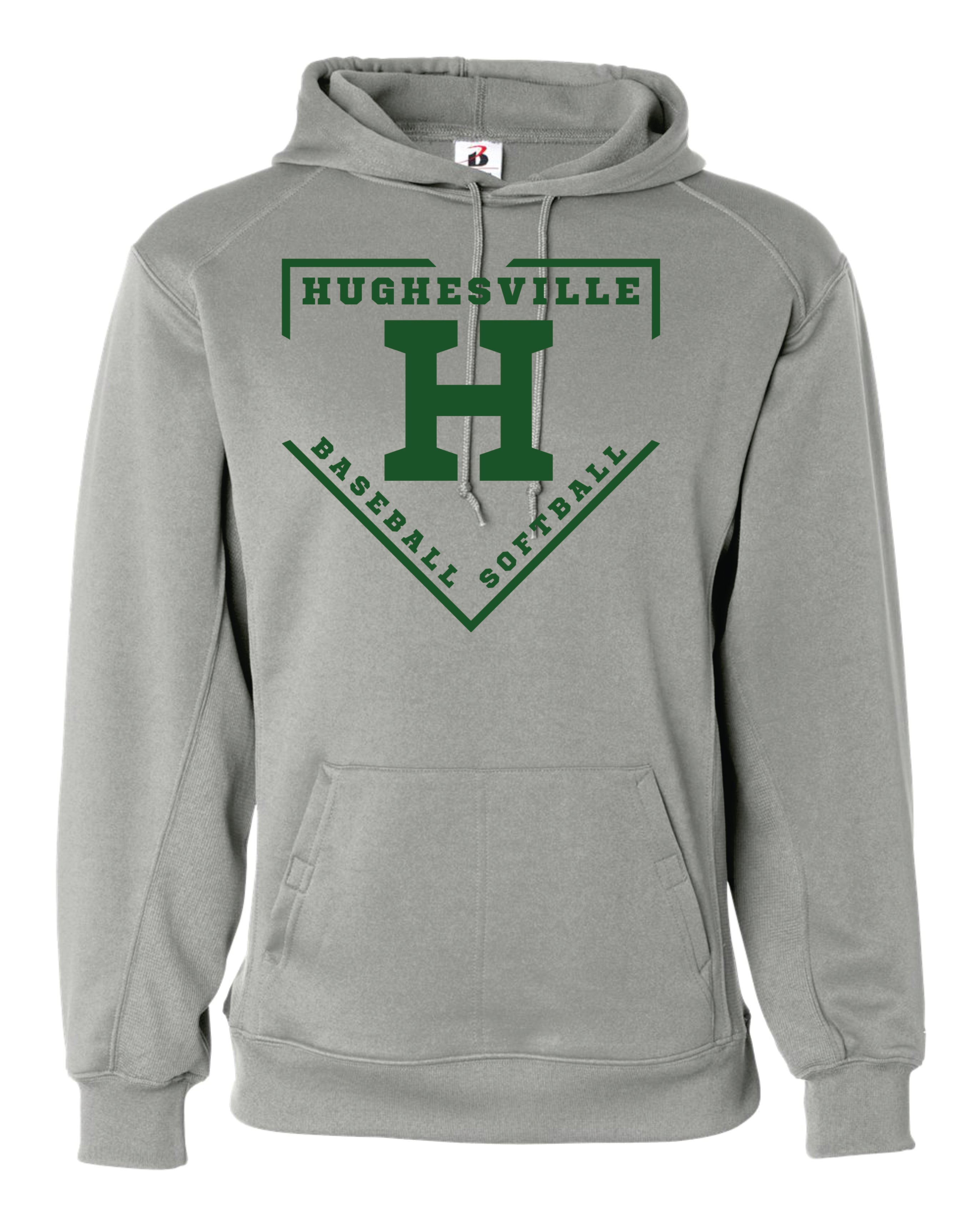 Hughesville Little League Badger Dri-fit Hoodie Women