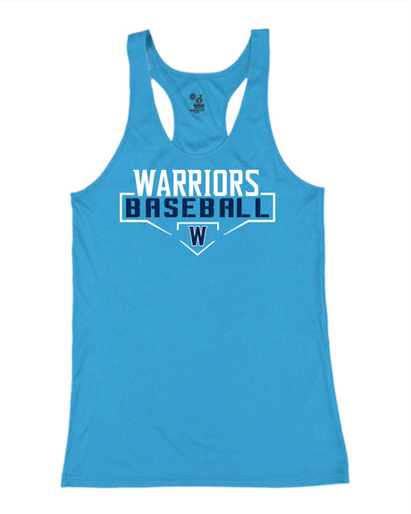 Warriors Badger Dri Fit Racer Back Tank WOMENS