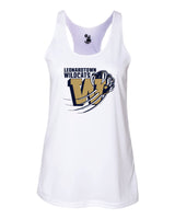 Leonardtown Wildcats Badger Dri Fit Racer Back Tank WOMEN CHEER