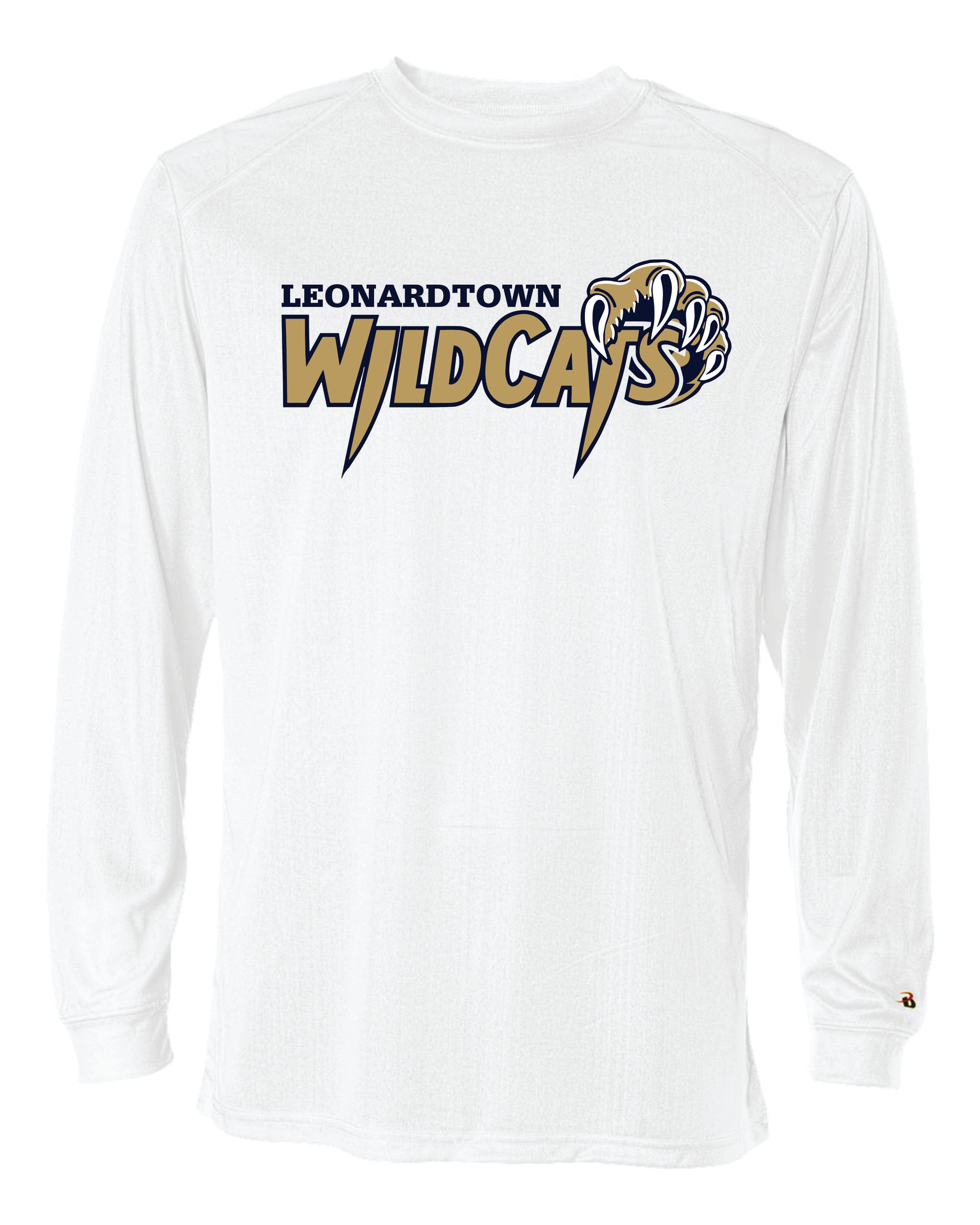 Leonardtown Wildcats Long Sleeve Dri Fit-ADULT