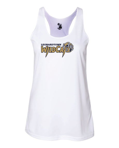 Leonardtown Wildcats Badger Dri Fit Racer Back Tank WOMEN