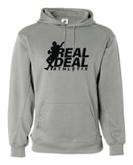 Load image into Gallery viewer, Real Deal Badger Dri-fit Hoodie YOUTH
