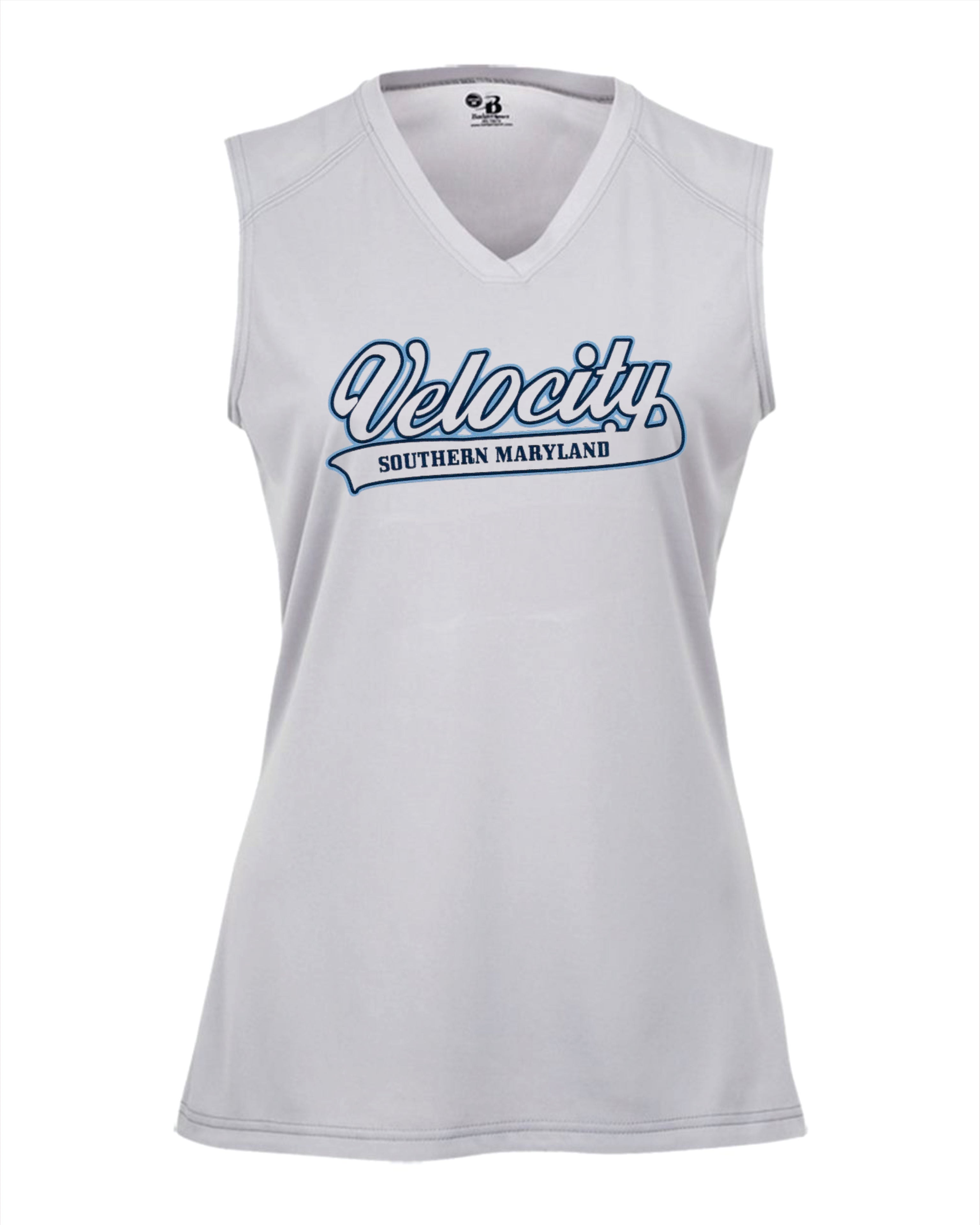 Velocity Dri Fit Sleeveless V Neck - WOMEN