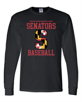 Senators Long Sleeve T-shirt Big S Design