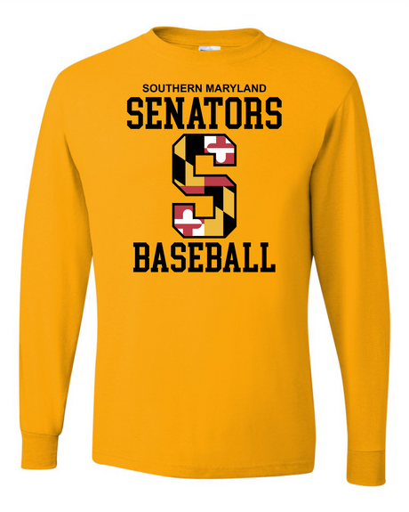 Senators Long Sleeve T-shirt Big S Design