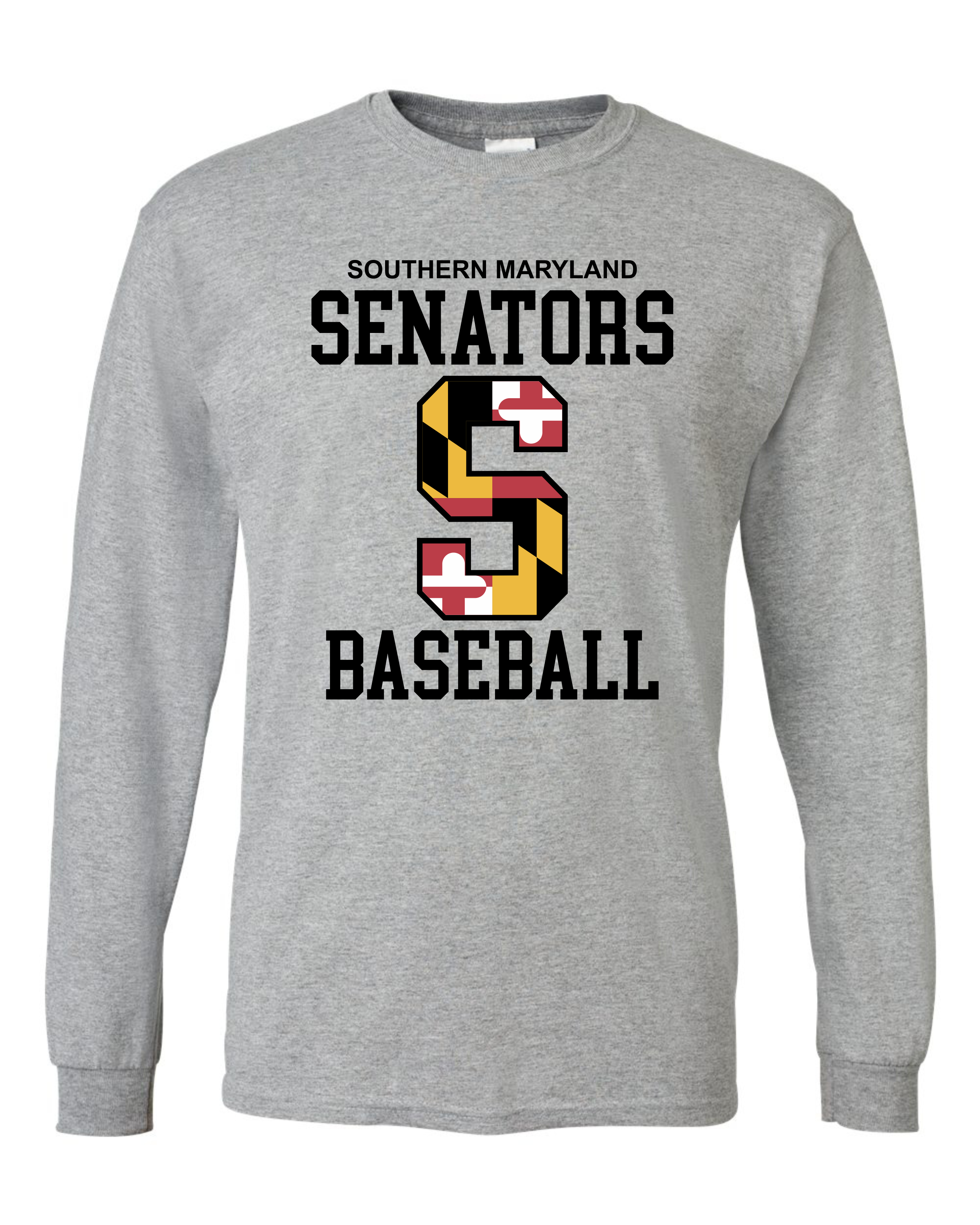 Senators Long Sleeve T-shirt Big S Design