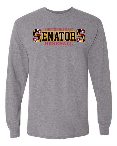 Senators Long Sleeve T-shirt Double S Design