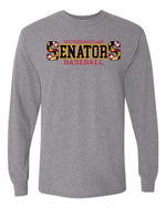 Load image into Gallery viewer, Senators Long Sleeve T-shirt Double S Design
