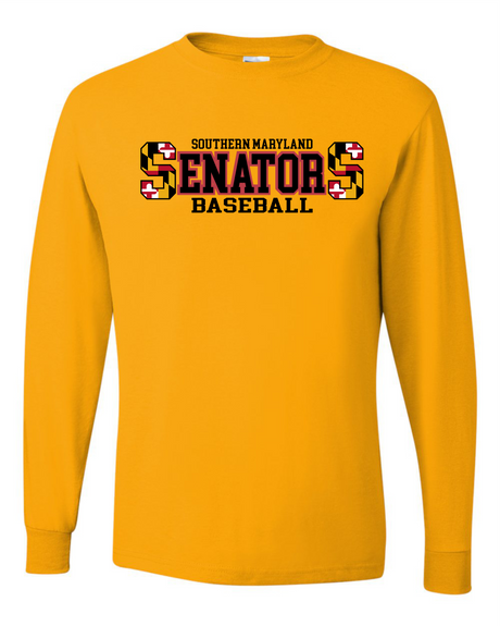 Senators Long Sleeve T-shirt Double S Design