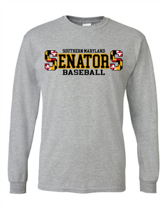Senators Long Sleeve T-shirt Double S Design