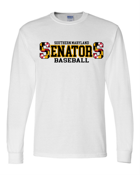 Senators Long Sleeve T-shirt Double S Design