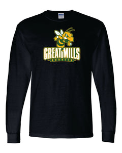 Great Mills Football 50/50 Long Sleeve T-Shirts - YOUTH