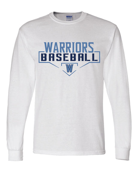 Warriors 50/50 Long Sleeve T-Shirts YOUTH