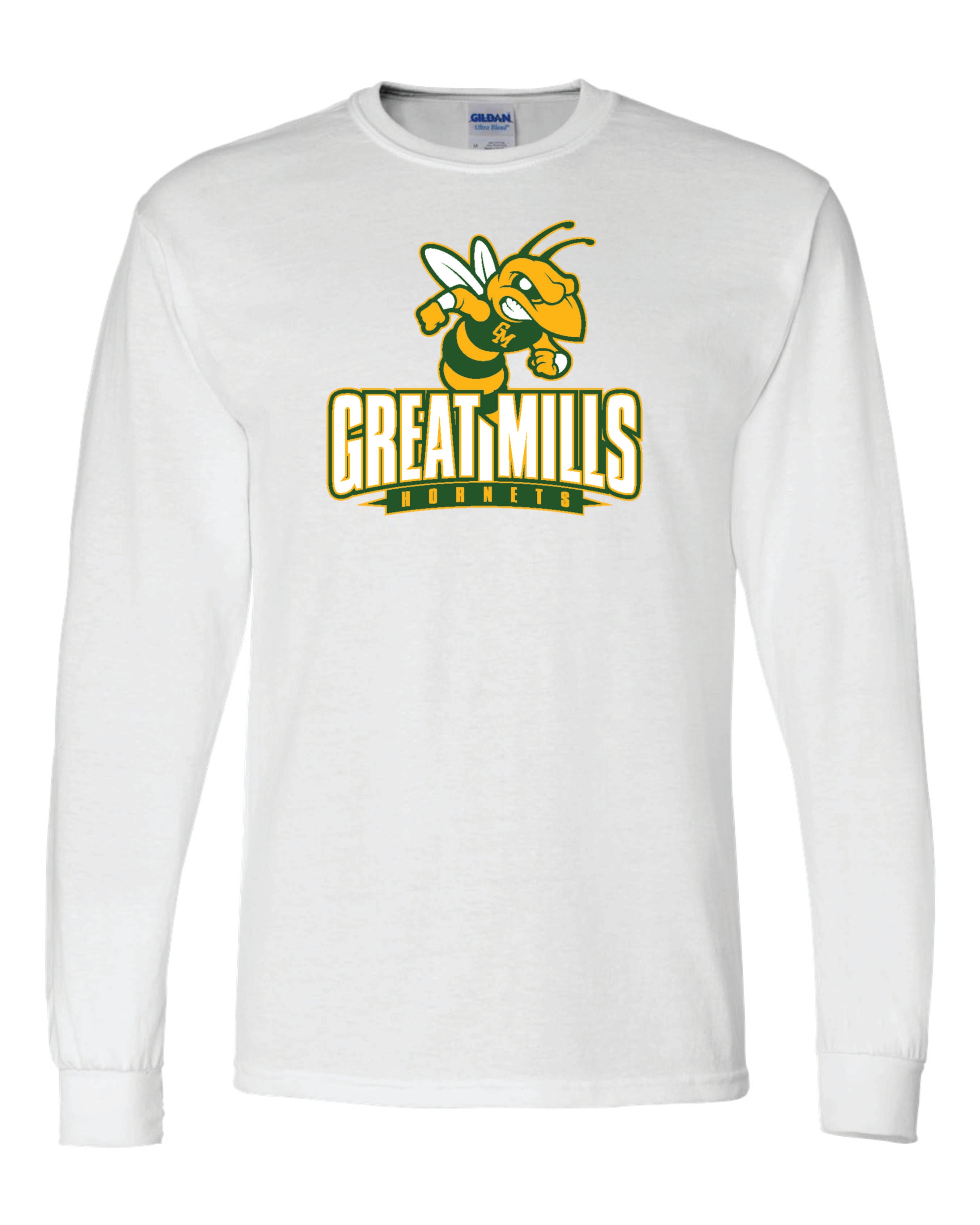 Great Mills Football 50/50 Long Sleeve T-Shirts - YOUTH