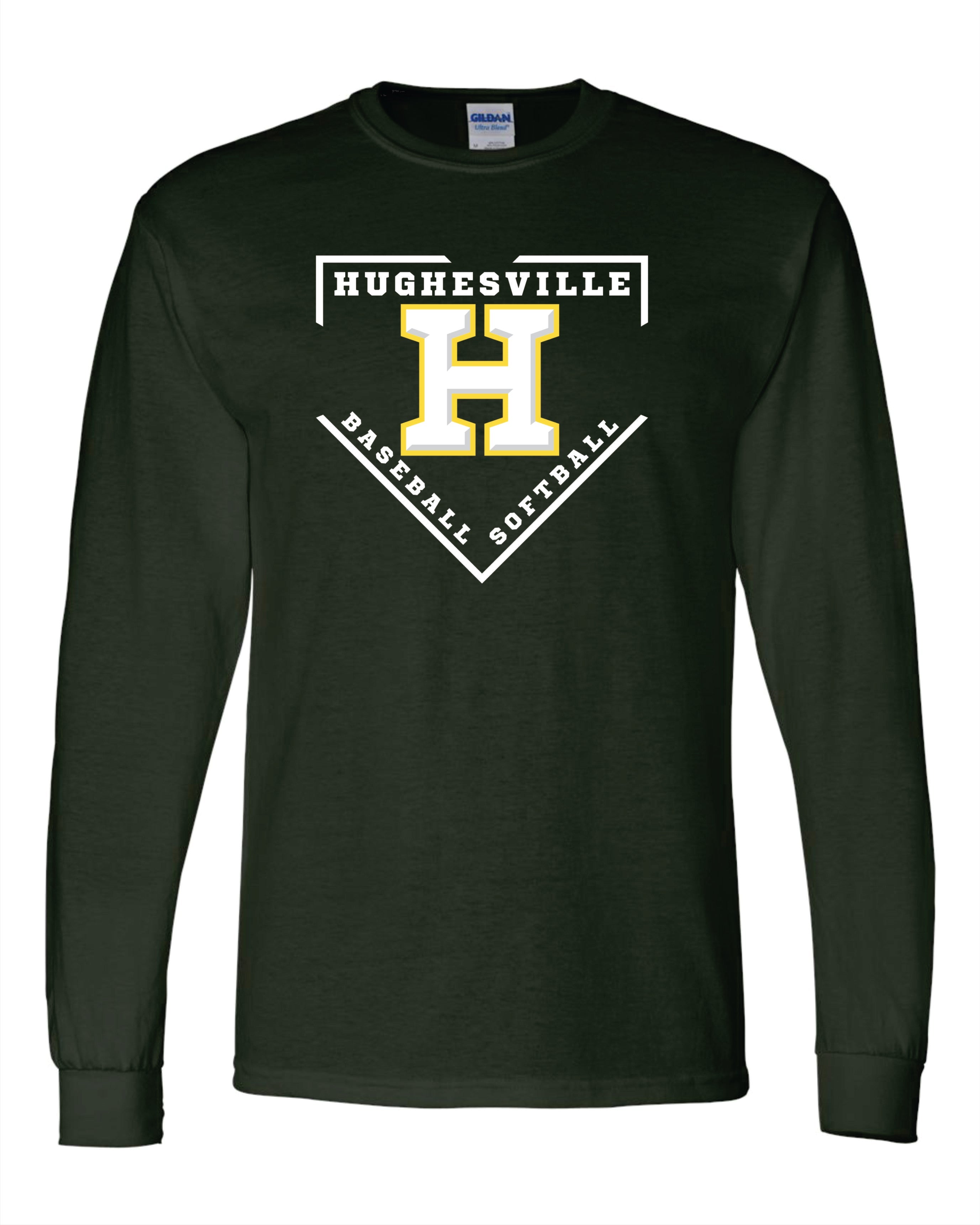 Hughesville LL 50/50 Long Sleeve T-Shirts YOUTH