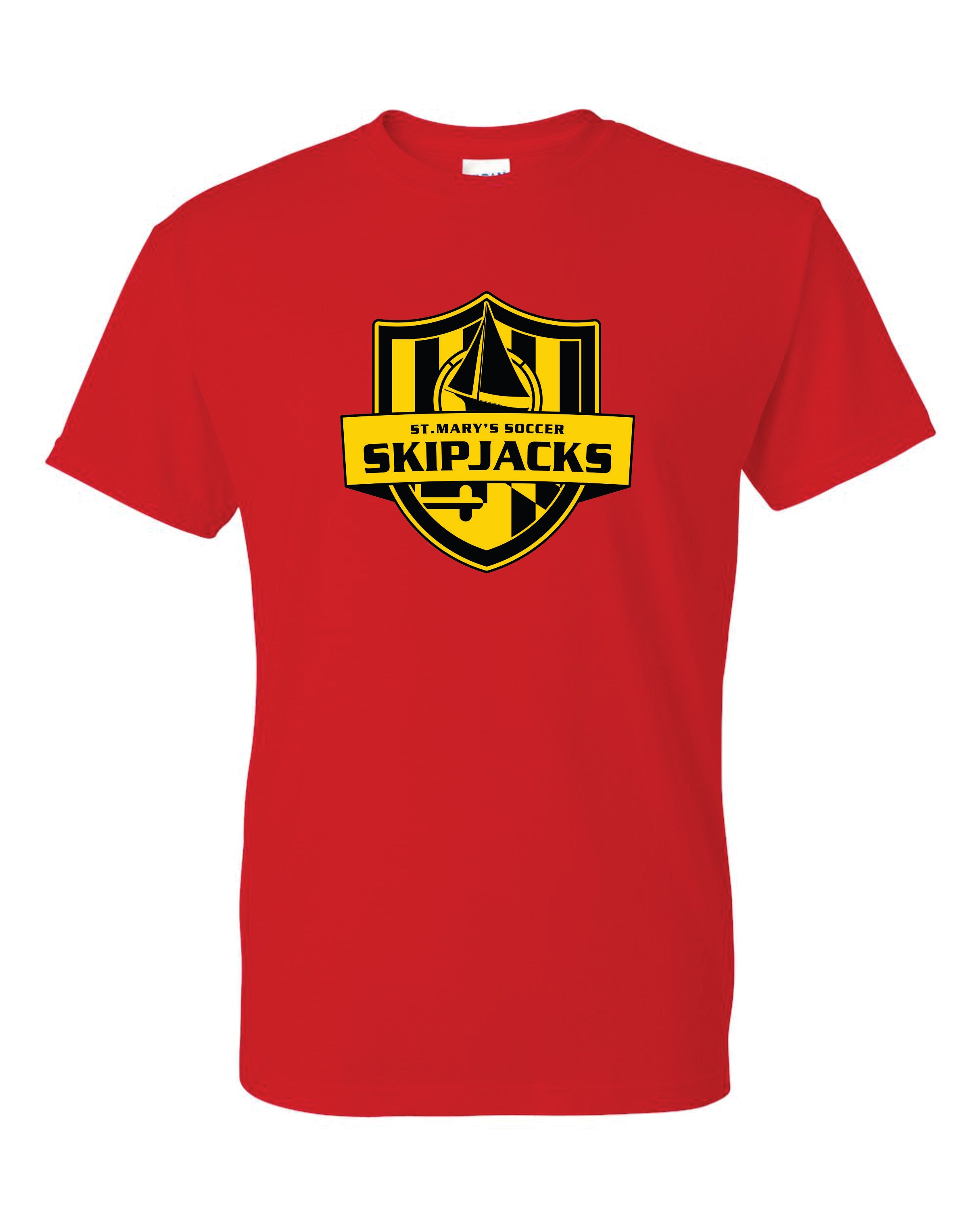 Skipjacks Short Sleeve T-Shirt 50/50 Blend