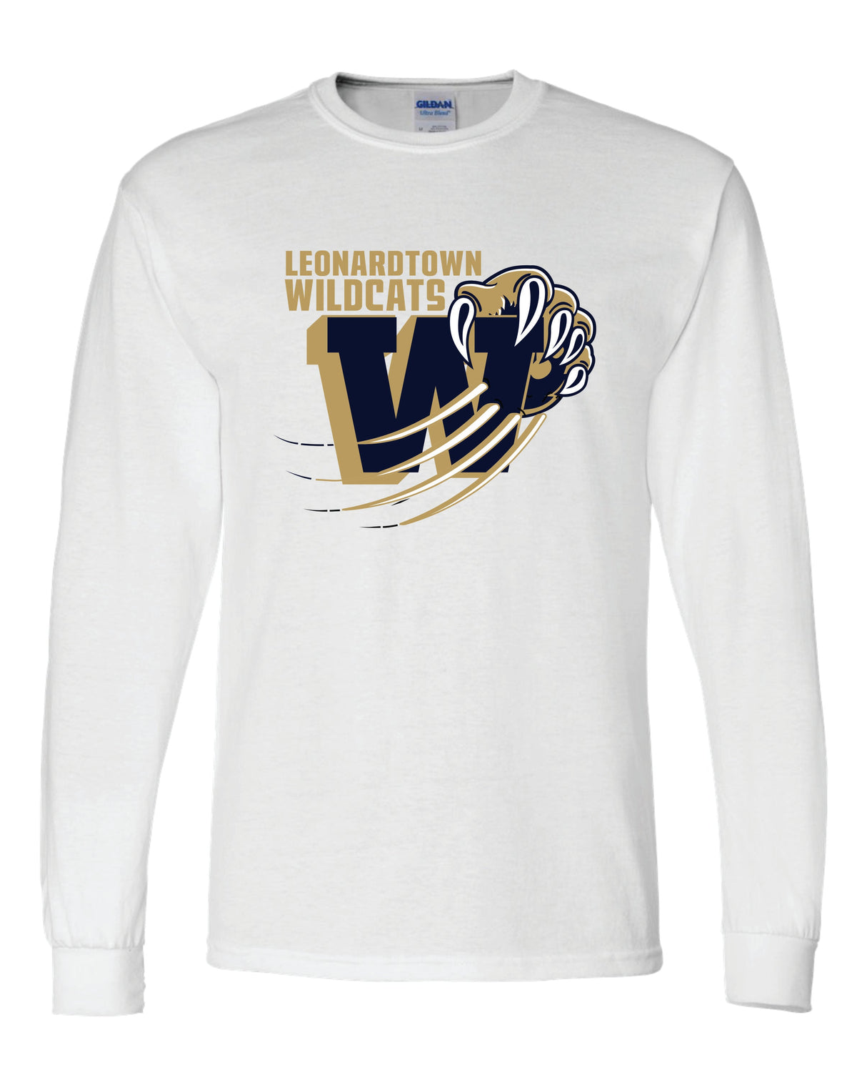 Leonardtown Wildcats 50/50 Long Sleeve T-Shirts YOUTH