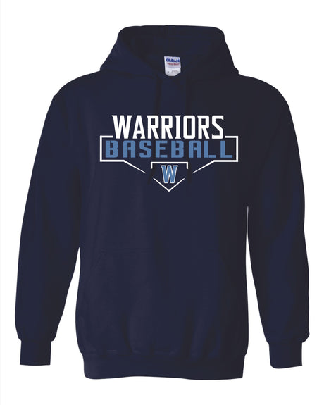 Warriors Gildan/Jerzee 50/50 Hoodie YOUTH