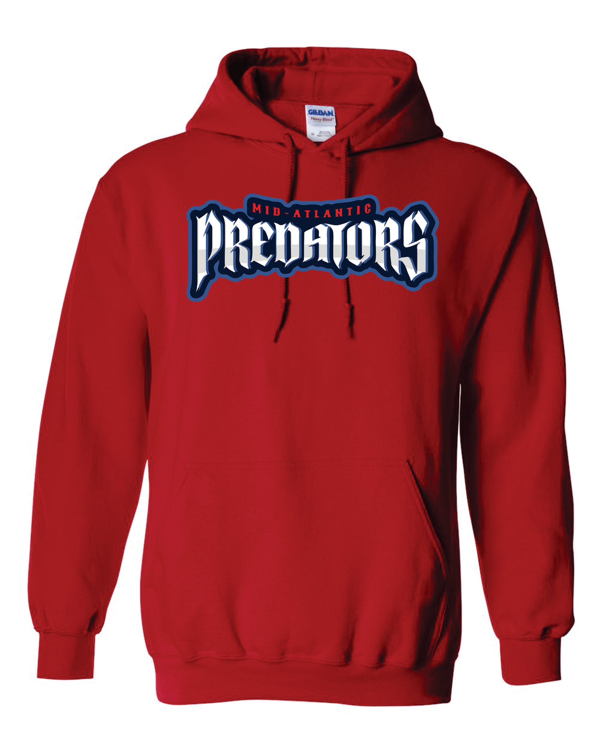 Predators 50/50  Blend Hoodie - Adult