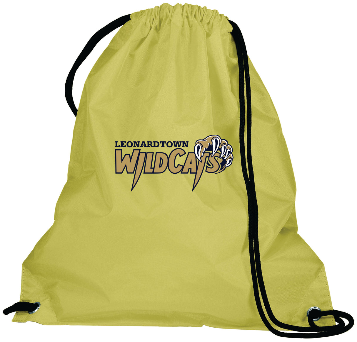 Leonardtown Wildcats Drawstring bags